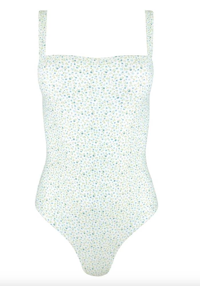 Hibiscus one-piece